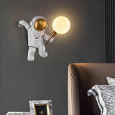 LED personality astronaut moon  wall lamp-TI00442-Veeddydropshipping
